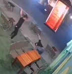 DAMN: Hacked to Death with a Sickle.