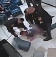 Dumb Bitch Falls Through Roof Trying to Escape Jail