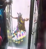 Watch Your Step... Bitch Falls Out of Moving Bus