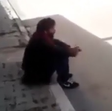 Deranged Dude Sets Himself on Fire.