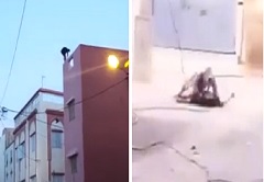 Girl Ends It All (Another Angle & Short Aftermath)