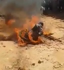 Mob Justice Ends in Dude BBQ'd