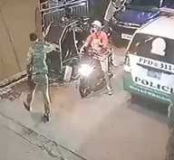 Police Officer Shot Dead by Pink Shirt Dude