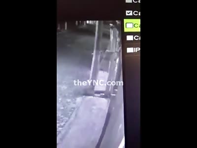 Unlucky Burglar Falls ... Breaks Bones.