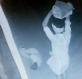 HOLY SHIT: Dude Kills Homeless Man with a HUGE Boulder