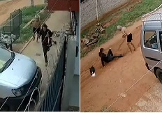 70-year-old Man Chases & Beats a Female Thief