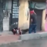 Dude Attacked with a Machete in Broad Daylight Right on The Street