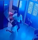 Scumbag Beats His Wife and Little Daughter.