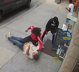 Retired NYPD Officer Beatdown in Manhattan.