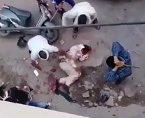 Dude Brutally Hacked to Death