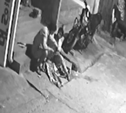 One Minutes You're Sitting There .. The Next on Fire.