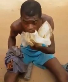 Voodoo Doctor Forced to Eat Shit.