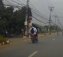 Last Ride Before Being BBQ'd on Electric Lines