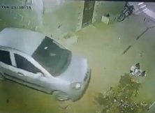 Absolute Moron Runs Over Two Little Kids Playing in Street