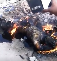 Soldiers Gathered for ISIS BBQ