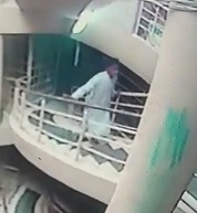 Dude Finds the Highest Spot in Mall To Jump