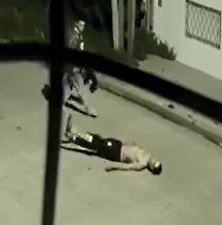 Man Falls Dead Stabbed In Chest.