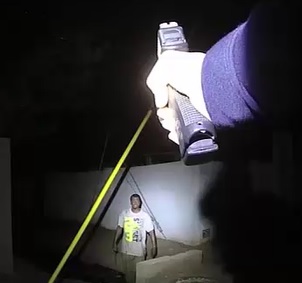 Female Cop Not Fucking Around.. Ruins Knifeman's Night.