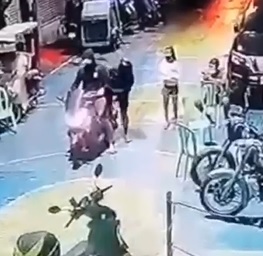 Never Trust a Dude Getting off a Motorcycle