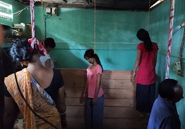 Just Hanging Around after a Long Night