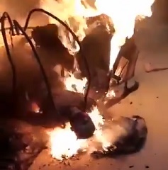 3 Men Burned to Death.. Well Done BBQ(w/Aftermath)