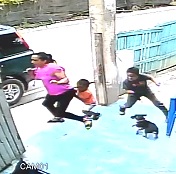 Poor Family Here one Second Gone the Next. (Damn, Dogs too).