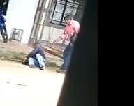 Live Murder Shot From Behind.