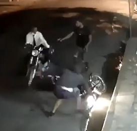 Man Shot While Fighting Robbers.