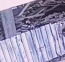 Bad Day at Work When Your Head is Crushed by Falling Rock