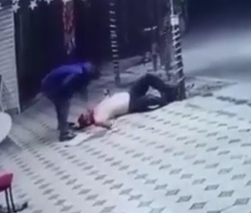 Guy Savagely Hacked up Gangland Style