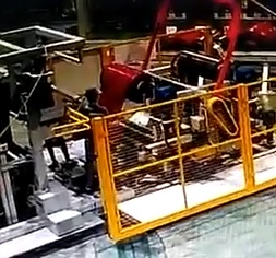 DAMN! Dude Sucked into Machine.