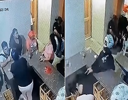 People Having a Good Time Interrupted by Hitmen.