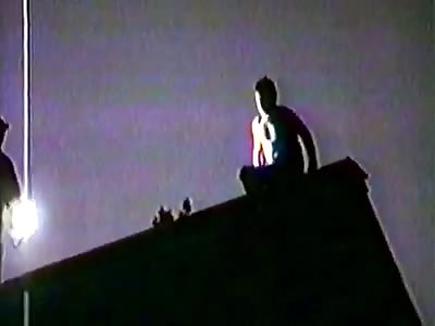 Suicide Jumper vs Rescuers