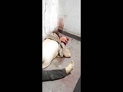 suicide is achieved by throwing though they try to save him