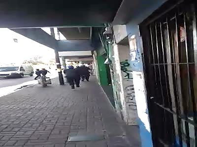 Local police gunned down young criminal