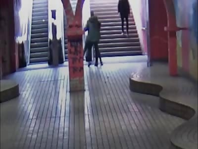 MIGRANTS BRUTALLY ATTACK YOUNG  GERMAN GIRL