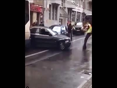 ARAB THUG CHASE IN BERLIN