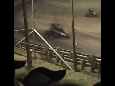 Nascar driver Bryan Clauson does a cartwheel, has a T-Bone, dies.