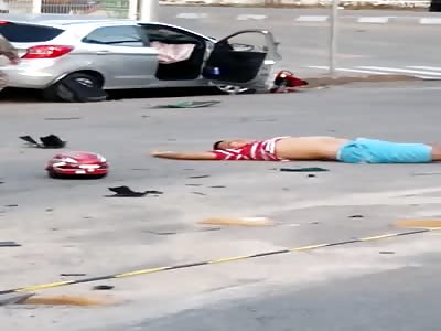 Part 1 :car loses control kills one and seriously injures another 