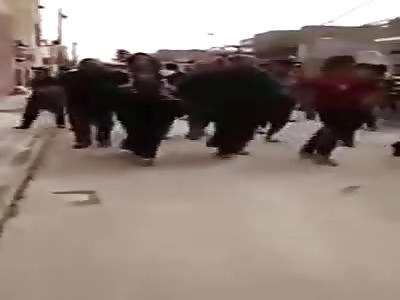 Arab girls getting punishment by men