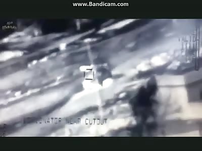 Bell 407 Armed Scout Helicopter destroid Truck