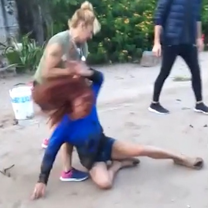 Girl Beaten By A Friend's Mother