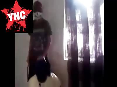 Behead rival gang member with a saw in Venezuela