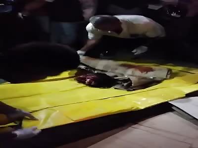 Woman decapitated in accident