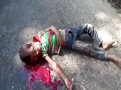 Wounded mother and son killed in accident