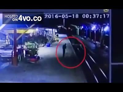 Man commits suicide by train in Thailand