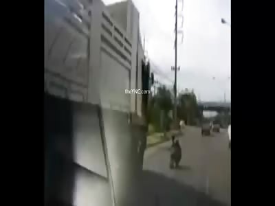 The Man Unharmed After Being Hit By A Truck