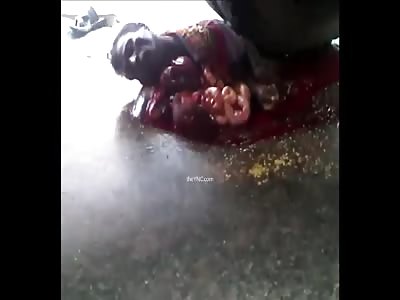 Man Dies Crushed And Shredded By A Truck