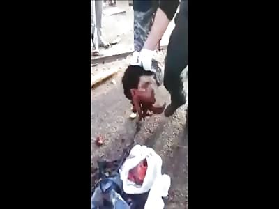 Bombing In Baghdad - Suicidal Man Dismembered