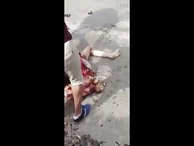 The Woman Died Crushed By A Truck